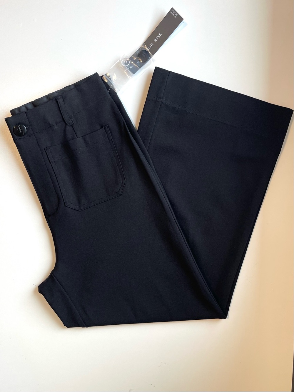 NWT Tribal Taille Haute Signature Capri - Nylon Blend Wide Leg Trouser -Multiple